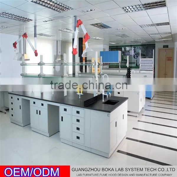Solid Physichemical Board Material and Laboratory Furniture Type Electrical Work Bench photo-3