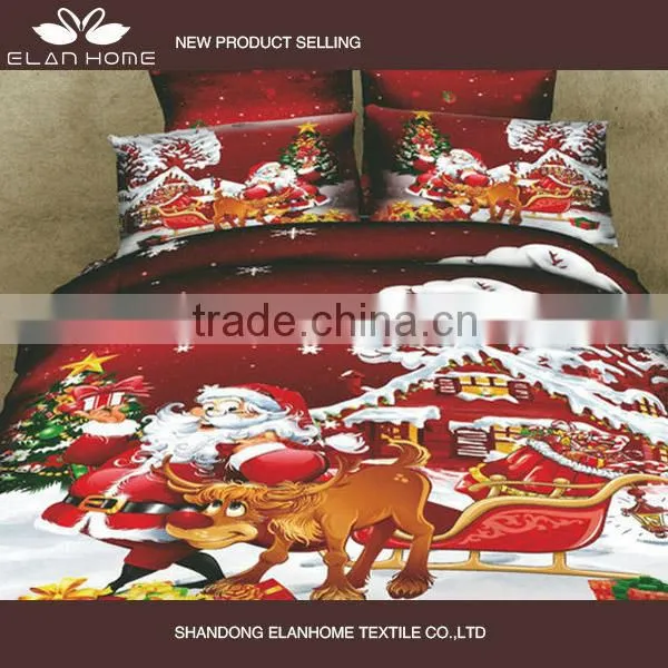 100% Cotton Christmas Bed Sheets Wholesale From China Supplier photo-2