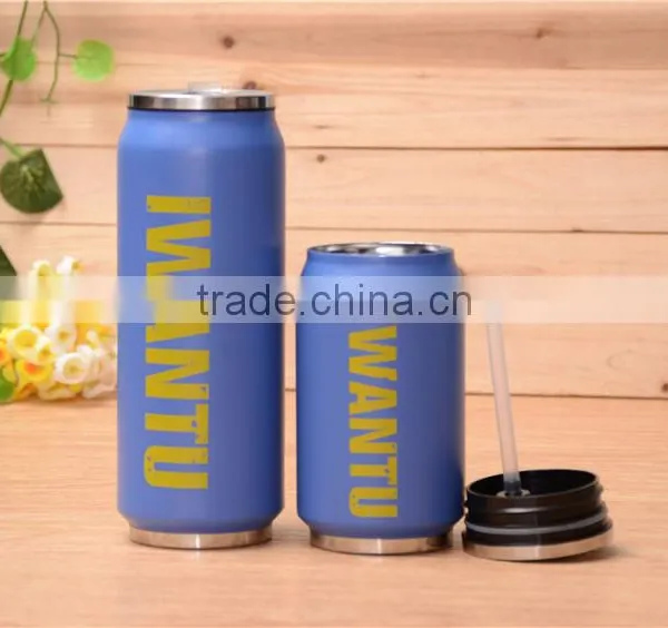 Hot Sale Stainless Steel Cup Zip-top Can Shape Mug photo-3