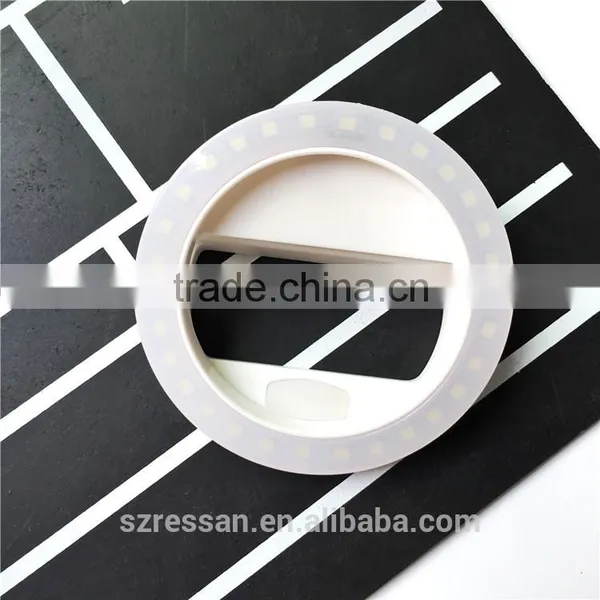 Mobile Phone Micro-usb Led Flash Light Portable Beauty Selfie Ring Light Mobile Phone Lights photo-3