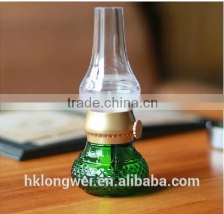 Electrodeless Dimming USB Rechargeable Led Night Light Blow Control LED Night Light photo-4