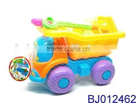 2016 New Kids Toy Cartoon Truck With Beach Toys Shovel Set photo-3
