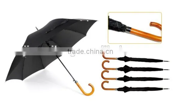 High Quality Wooden Handle Umbrella,straight Umbrella,stick Umbrella
