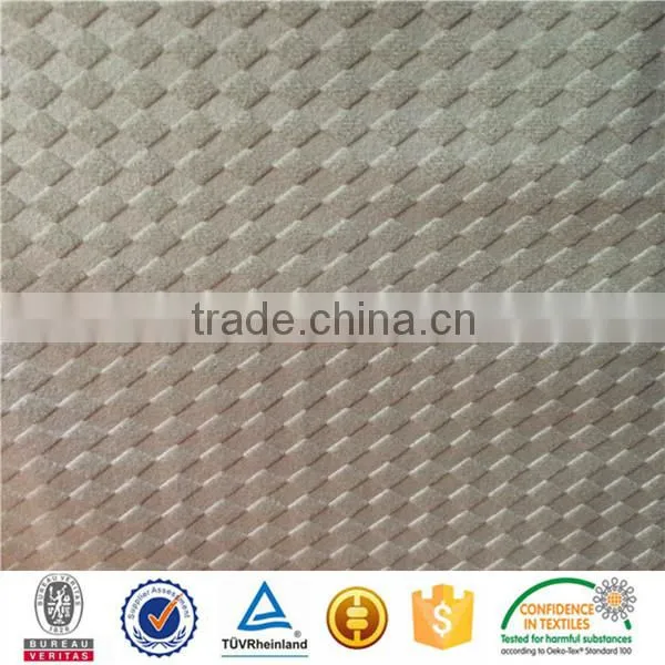 Make to Order Polyester Material New Pattern Embossed Cheap Car Seat Covers Fabric photo-2