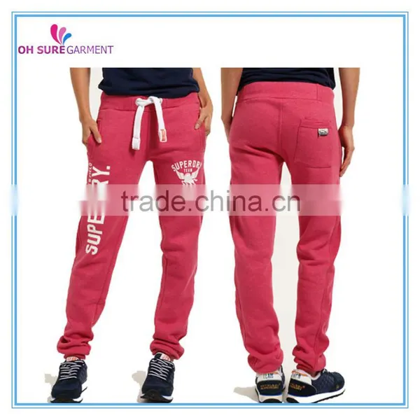 Womens Sweat Pants, Cotton Gym Pants, Jogger Pants for Lady