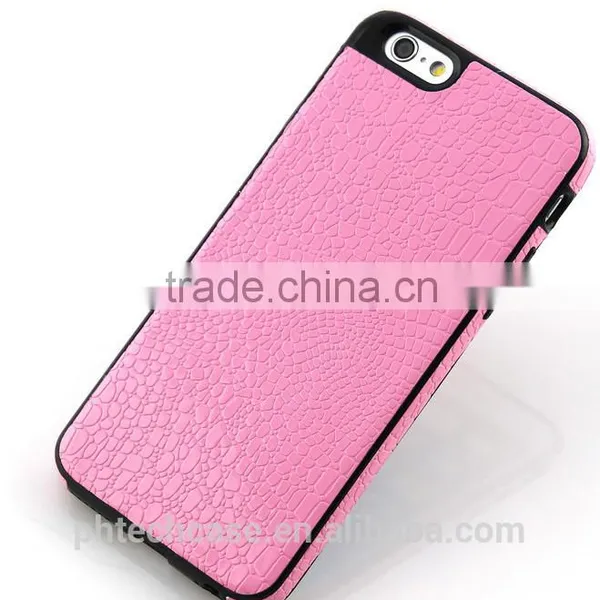 Skinning TPU+PU Case for IPhone 6 Plus Back Cover, Skinning Case Back Cover With TPU Material for IPhone 6 Plus photo-6
