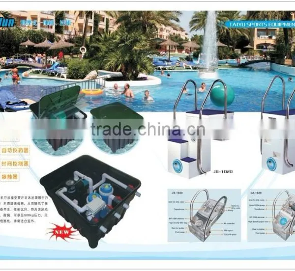 Polyester Fiber Wall-hung Pipeless Swimming Pool Integrative Filter for Pool Water Treatment photo-5