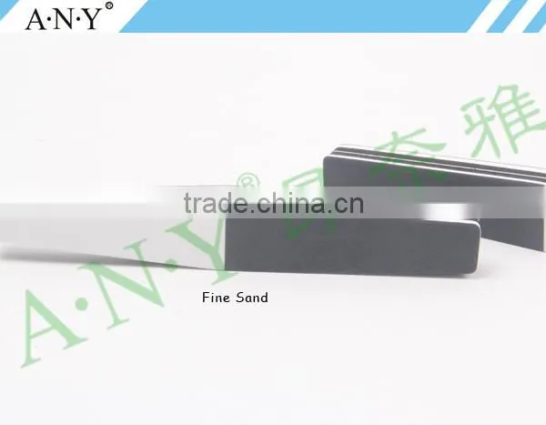 Nail Art Manicure Polishing Using Grey Sponge 3 Way Korea Paper Nail File photo-3