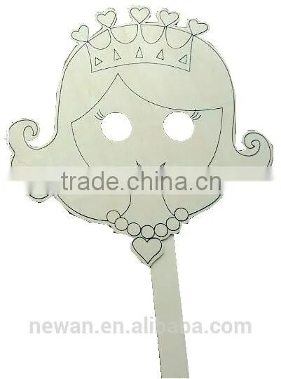 Wooden Mask Painting Set