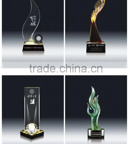 Glass Art Crystal Trophy photo-3