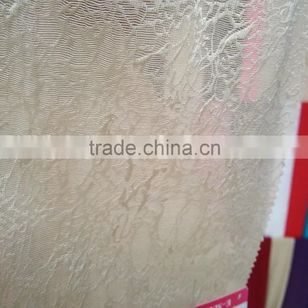 Wholesale High Quality Fabric Factory Nylon Spandex Visible Jacquard Fabric for Sexy Garment photo-3