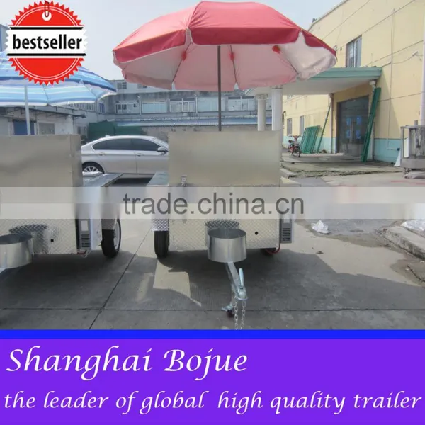 2015 Hot Sales Best Quality CE ISO UL EEC Hot Dog Cart Food Vending Hot Dog Cart Stainless Steel Hot Dog Cart photo-2