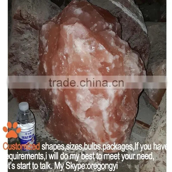 100% Purity Himalayan Natural Crystal Rough Pink Red Rock Salt Lumps