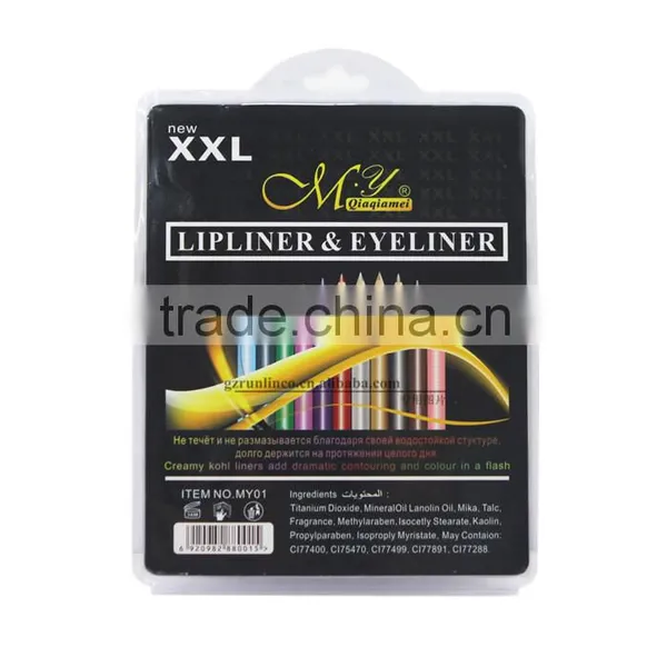 12pcs/lot Sharpener Long Lasting Waterproof Lip Liner Eyeliner Pencil Better Than Menow photo-5