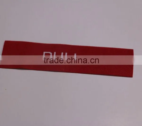Wholesale Custom Loop Folded Garment Damask Clothing Labels Cheap Damask Woven Labels photo-5