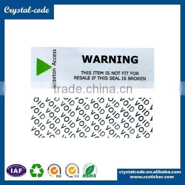 Warranty Void if Removed Sticker,multicolor Security Void Sticker Quality Choice photo-4