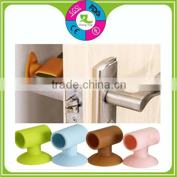 Hot Sell in Amazon Silicone Sucker Door Holder With Seperate Sucker photo-2