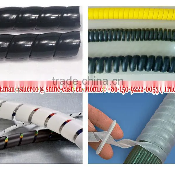 Plastic PP PE Electric Cable Protection Tube Machine photo-6