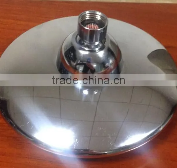 Chrome High Quality Hot Selling Plastic Abs Round Rain Shower Head photo-4