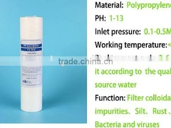 Water Filter Sediment PP Filter PP-20 photo-3
