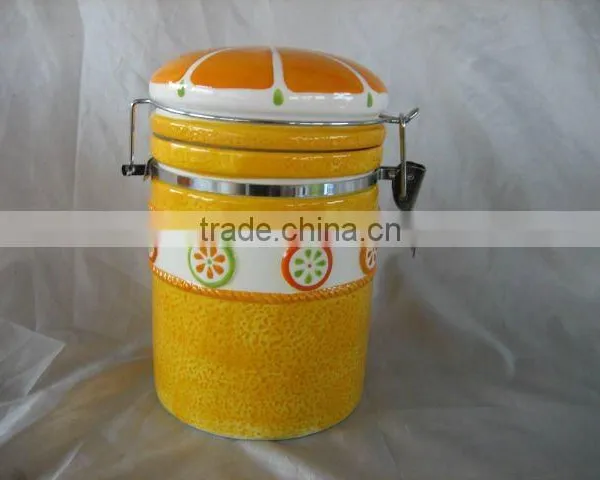 Ceramic Canister Jar