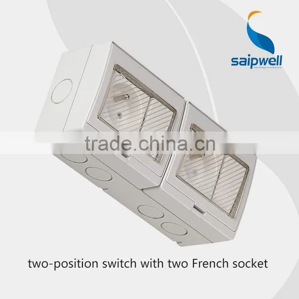 Waterproof Doorbell Switch Waterproof Electrical Outlet Box(SP-2FRS) photo-6