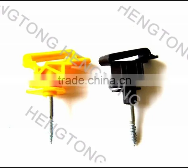 Yellow,black Plastic Fence Accessories Insulator for Polywire photo-6