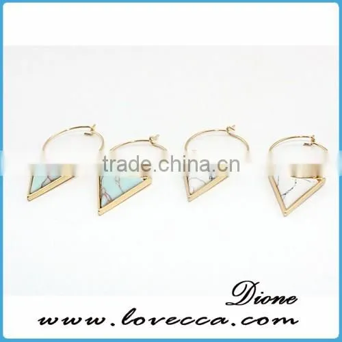 Fashion Importing Crystal Stones Drop Stud Earring Hooks Australia Gold Fashion Jewelry photo-6