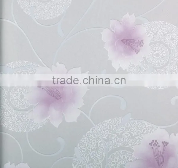 Vinyl Wallpaper With Chinese Beautiful Flowers photo-4