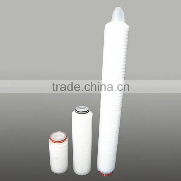 Hydrophilic Hydrophobic 10 Inch Pleated Filter Cartridge photo-5