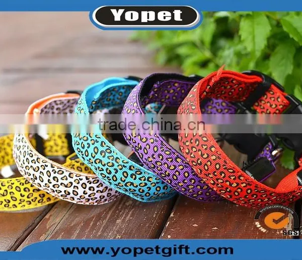High Quality Wholesale Customized USB Rechargeable Flashing Led Dog Collars photo-2