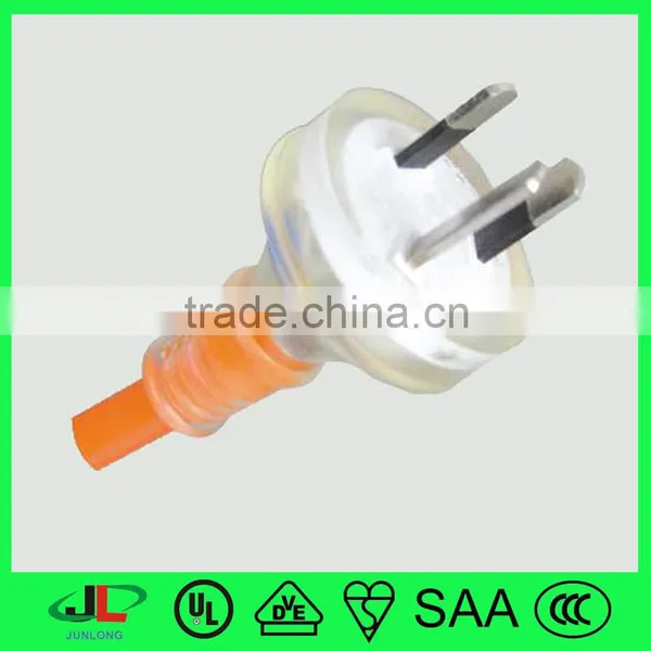 Good Electric Cable Rates 10A 250V Australian SAA 3 Pin Plug, Lamp Holder Cord photo-4