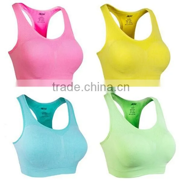 2015 SPORT BRAS SEAMLESS Pictures of Women Without Bra ZUMBA YOGA BRAS LACE RACERBACK SPORT BRA