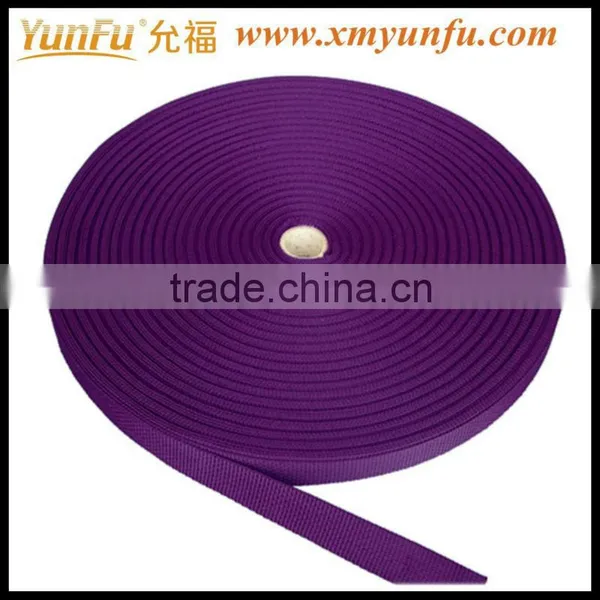 Wholesale Purple PP 7/8" custom luggage strap