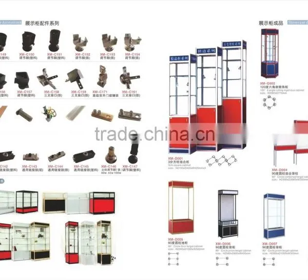 Nice Jewelry Display Showcase Profile Jewelry Store Showcase Aluminium Profile for Showcase photo-5