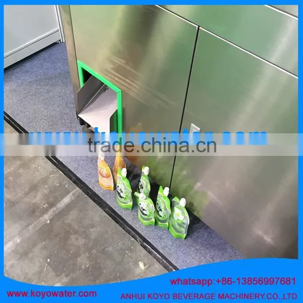 Soybean Milk Stand up Doypack Pouch Filling Capping Packing Machine photo-6