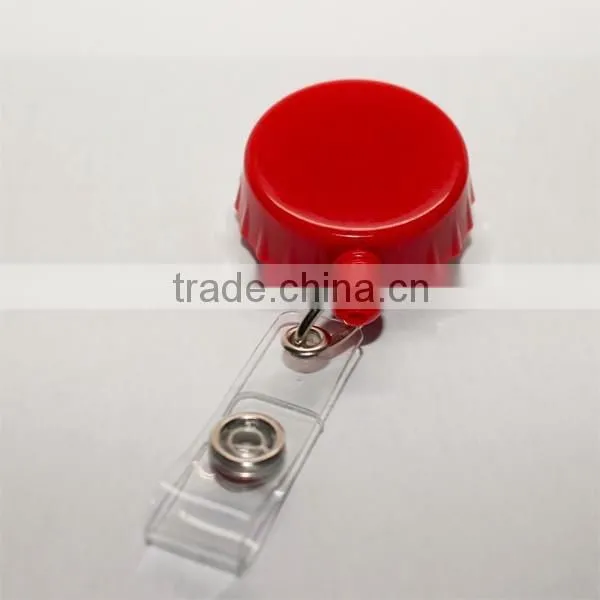 Bottle Cap Shaped Design Badge Reel