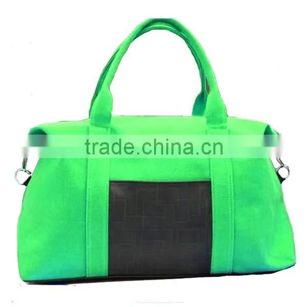 Canvas Weekend Duffle Bag Tote Travel Bag photo-3