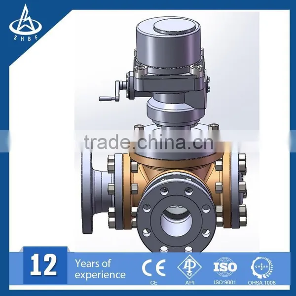 Factory API 3 Way Valve 1.6MPa,Ball Valve photo-3