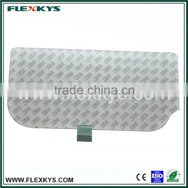 Colorful Printed Plastic Waterproof Backlit Poly Dome Thin Film Switch photo-3