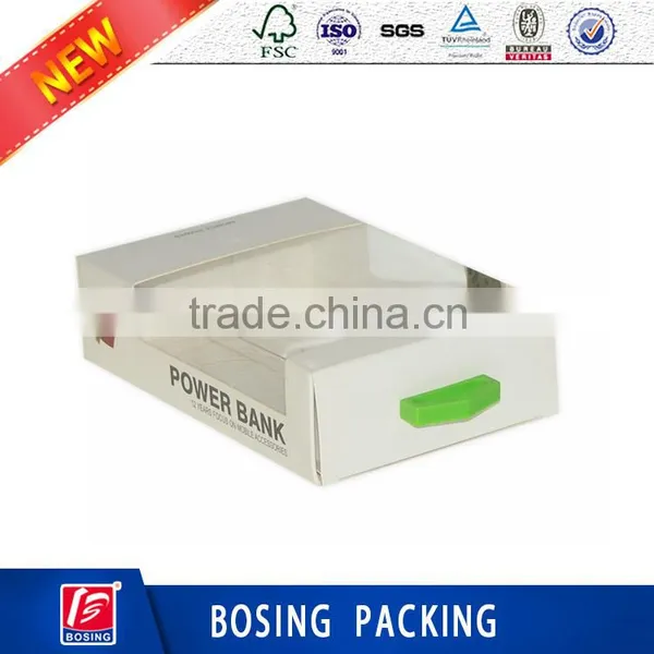 Ivory Board Battery Packaging Box With Clear PVC Window photo-5