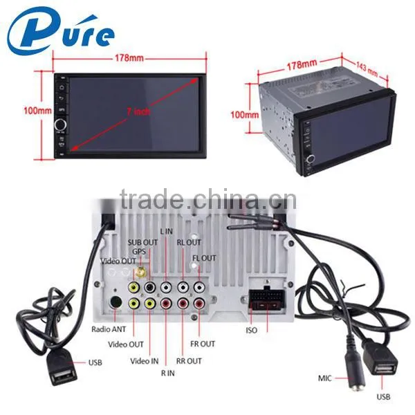 Special Car Radio Player Wholesale Car DVD Player With GPS Navigation/Bluetooth/Car Recorder photo-3