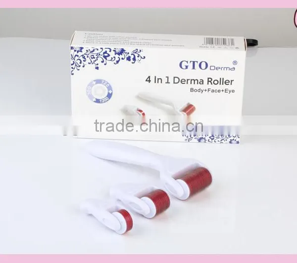 GTO Derma Roller Titanium 4 in 1 in White Color photo-2