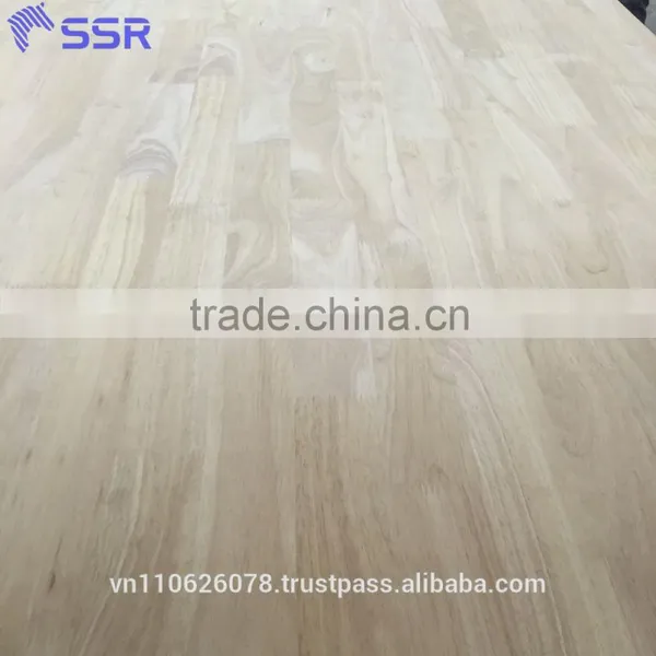Rubber Wood Finger Joint Board/Rubber Glued Laminated Timber photo-2