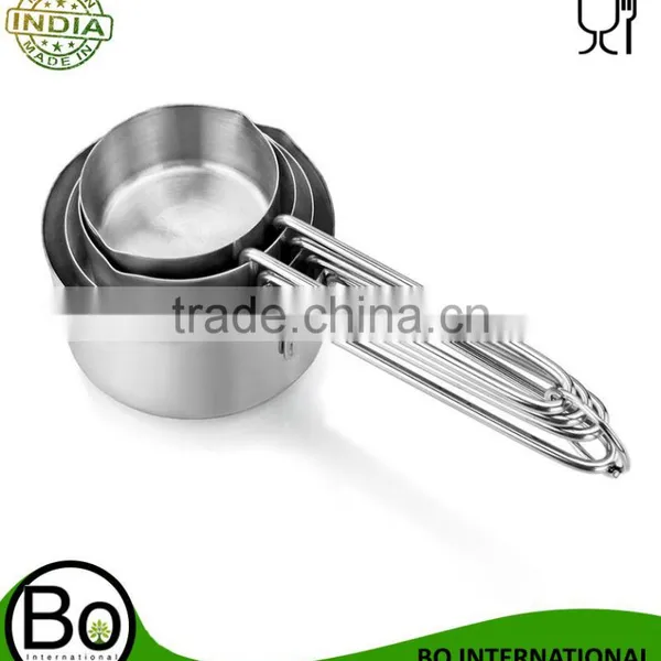 Commercial Quality Stainless Steel 4pcs Measuring Cups and Spoons Combo Set photo-3