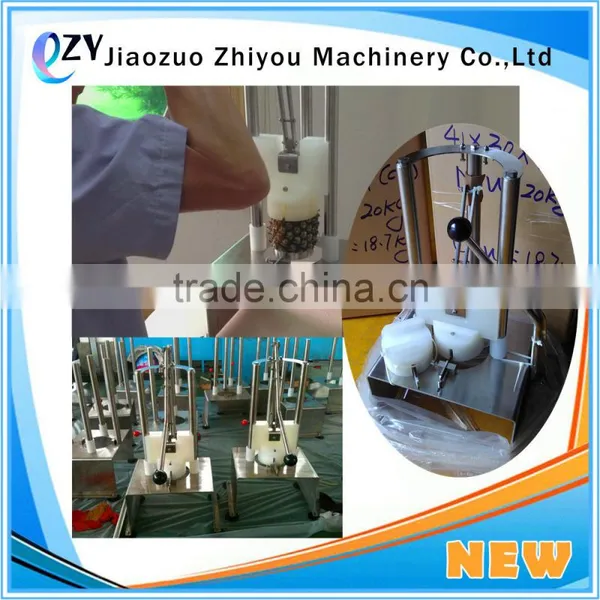 Good Quality Pineapple Peeling Peeler and Coring Machine/pineapple Core Remover (website:peggylpp) photo-3