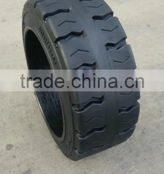 Gnie Scissor Lift Platform Wheel 18x7x12.125 18x7x12 1/8 Solid Tire With Rims Wheel photo-4