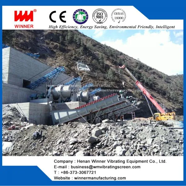 Aggregate and sand making production line from China