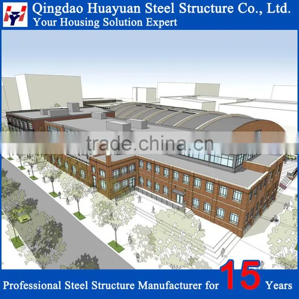 2016 New Design Prefabricated High Rise Steel Structure Building photo-2