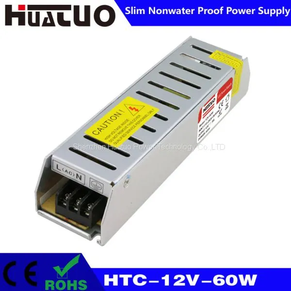 12/24V 60-350W Constant Voltage Slim Non Waterproof LED Power Supply photo-2